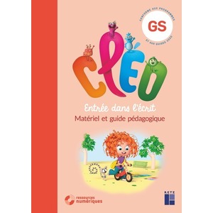 CLEO GS - ENTREE DANS L'ECRIT - GUIDE PEDAGOGIQUE + 160 PAGE