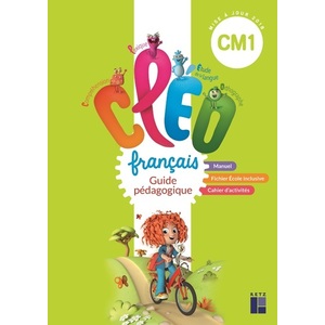 CLEO CM1 GUIDE PEDAGOGIQUE MANUEL+FICHIER DYS - ED.2021