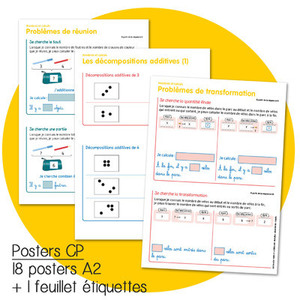 HAUT LES MATHS ! CP POSTERS - ED.2022