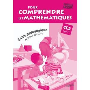 POUR COMPRENDRE LES MATHS CE2 GUIDE PEDAGOGIQUE FICHIER ED.2010