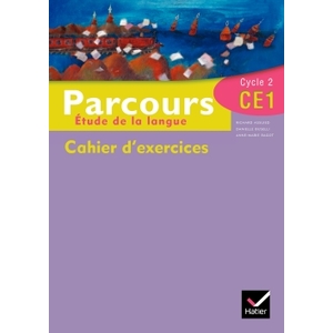 PARCOURS FRANCAIS CE1 CAHIER EXERCICES ED.2006