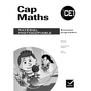 CAP MATHS CE1 MATERIEL PHOTOCOPIABLE  2009