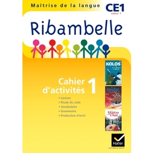 RIBAMBELLE CE1 serie jaune CAHIER D'ACTIVITES N 1 + LIVRET 2011