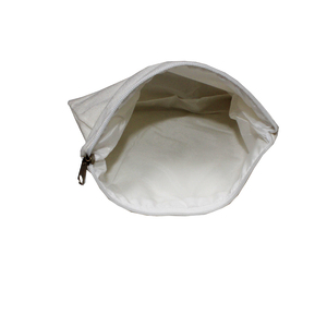 6 TROUSSES MAQUILLAGE 100% COTON ÉCRU