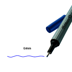 PELIKAN 96 10 FEUTRES ECRITURE FINE COLORIS ASSORTIS