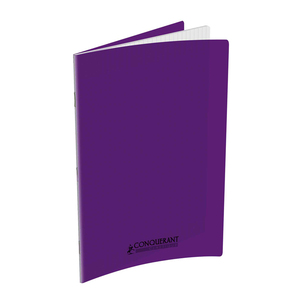 CAHIER PP VIOLET 24X32 96P SÉYÈS 90G PIQURE