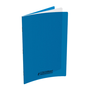 CAHIER PP BLEU 24X32 96P 5X5 90G PIQURE