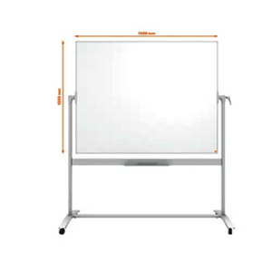 1 TABLEAU BLANC MOBILE CLASSIC EMAILLE 150 X 120 CM