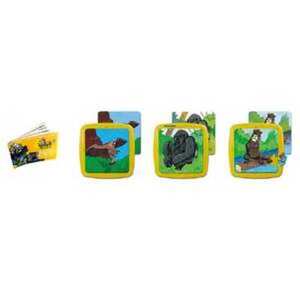 /****LOT DE 3 PUZZLES PROGRESSIFS Aigle, gorille, ours (6, 12 et 25 pièces)