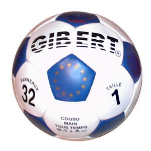 BALLON FOOTBALL EUROPE T.1 Diam?tre 13 CM
