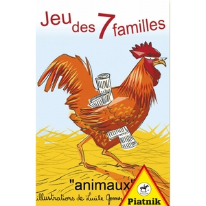JEU DES 7 FAMILLES ANIMAUX DE LA FERME