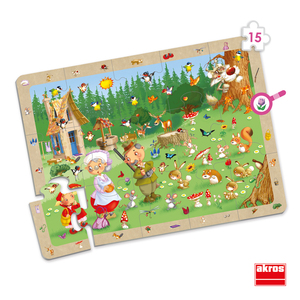 4 PUZZLES D'OBSERVATION LES CONTES CLASSIQUES