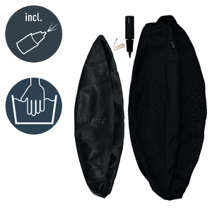 1 BALLON D'ASSISE LESTE GRIS FONCE 55CM