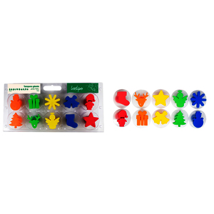 10 TAMPONS GÉANTS NOËL