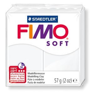 FIMO SOFT Blanc PAIN 57G