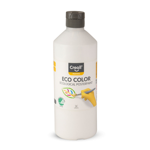 ECO COLOR GOUACHE 500ML COLORIS Blanc