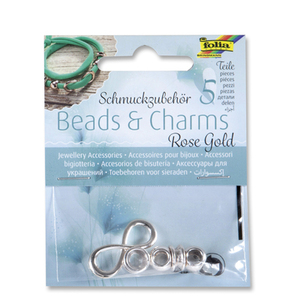 ASSORTIMENT 5 CHARMS ROSE GOLD