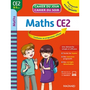 MATHS CE2 CAHIER JOUR/SOIR ED.2015