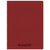 CAHIER PP RECYCLÉ 24X32 96P ROUGE