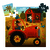 1 PUZZLE LE TRACTEUR 16 PIECES